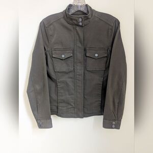 Dark Olive Military Style Jacket